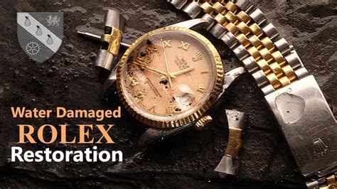 rolex water damage|rolex watch water damage.